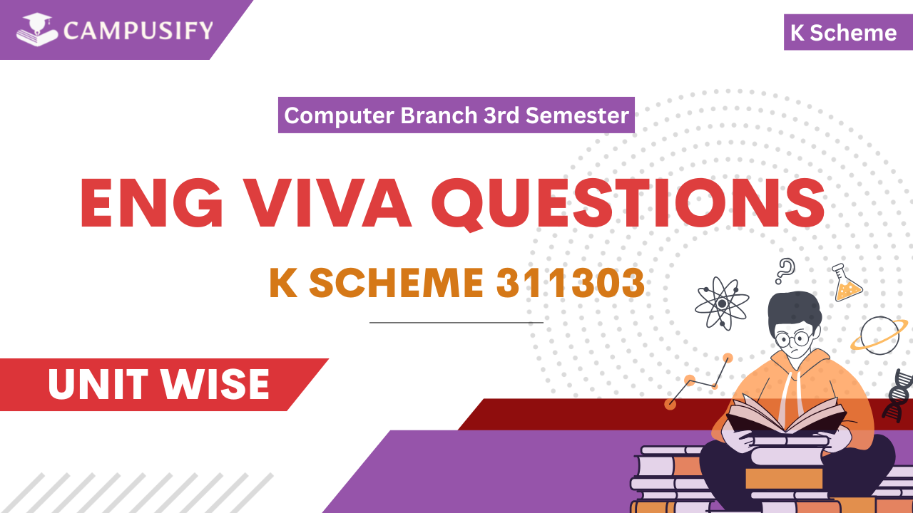 ENG Viva Questions & Answers for K scheme 311303