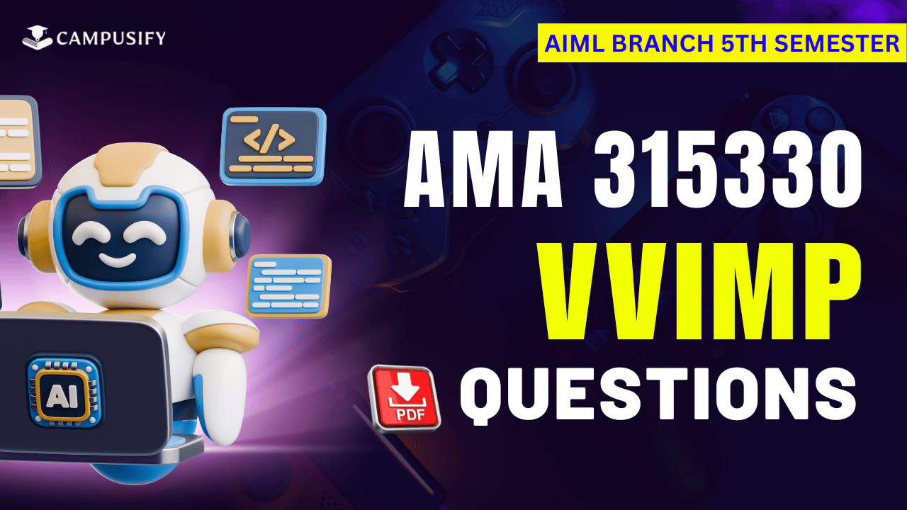 AMA Most IMP Questions K Scheme 315330 MSBTE