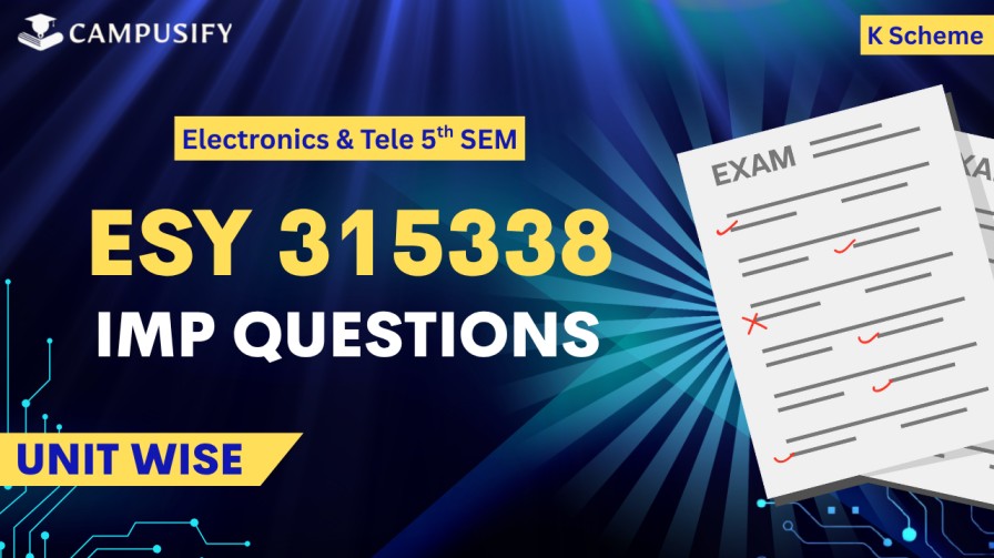ESY Important Questions K Scheme 315338 MSBTE