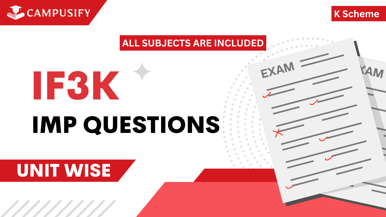 IF3K IMP Questions for Winter 2025 K scheme