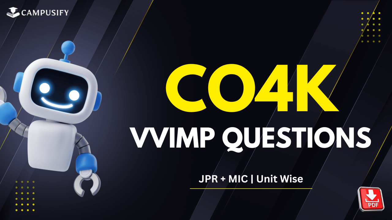 CO4K All Subjects VVIMP Questions K Scheme Winter 2025