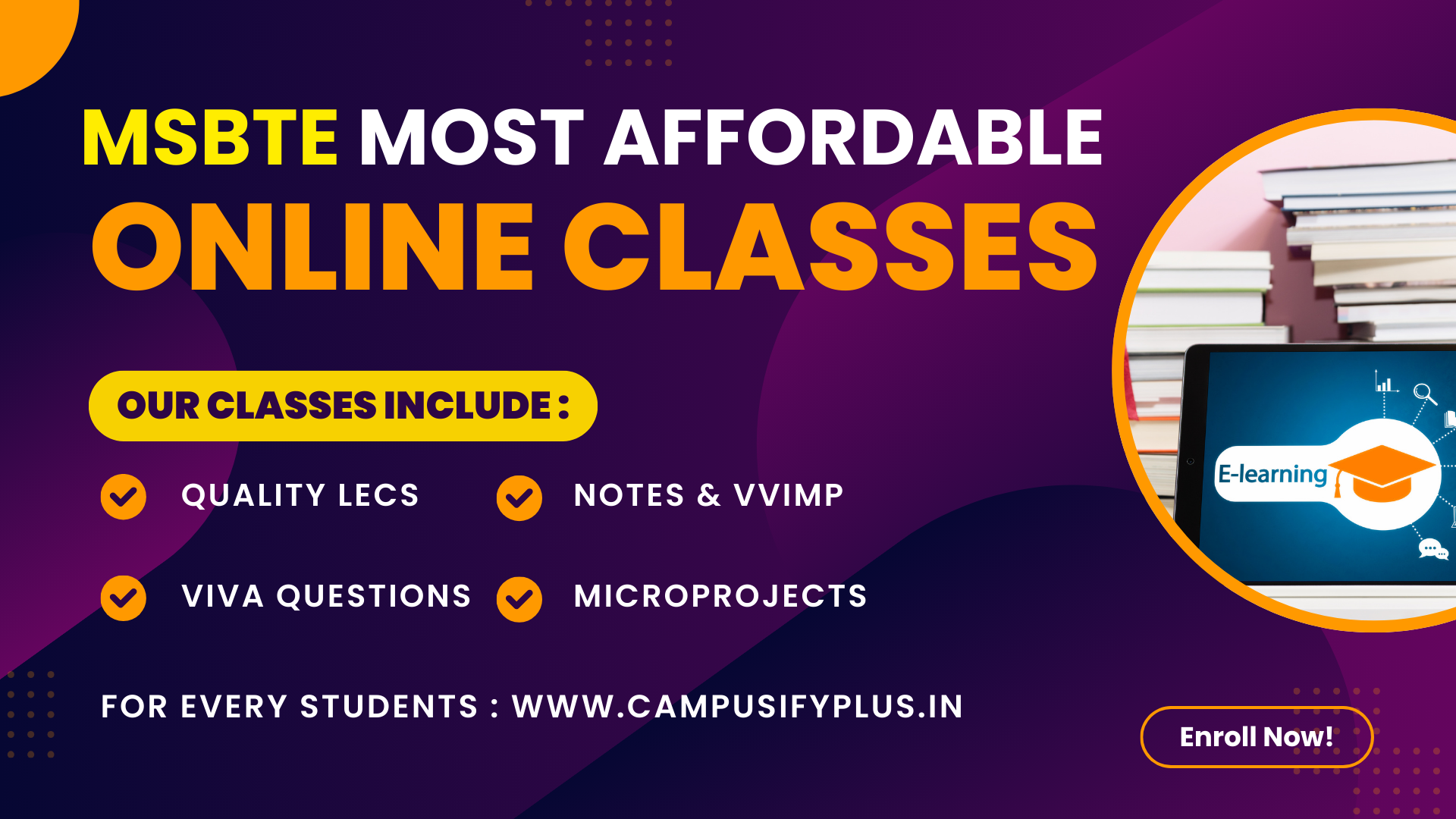 MSBTE Diploma Online Classes for K scheme