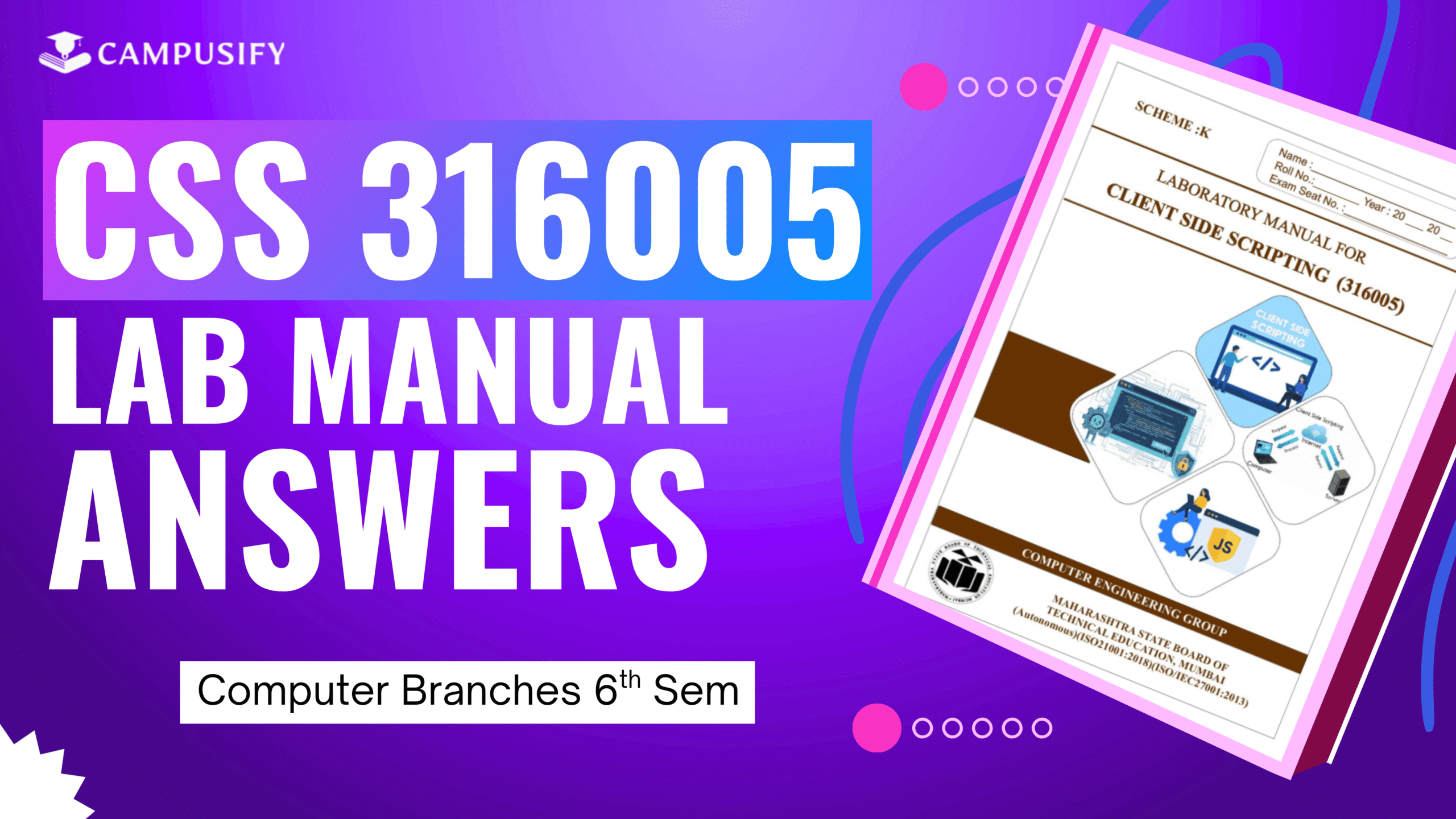 CSS Solved Manual MSBTE by Campusify 316005