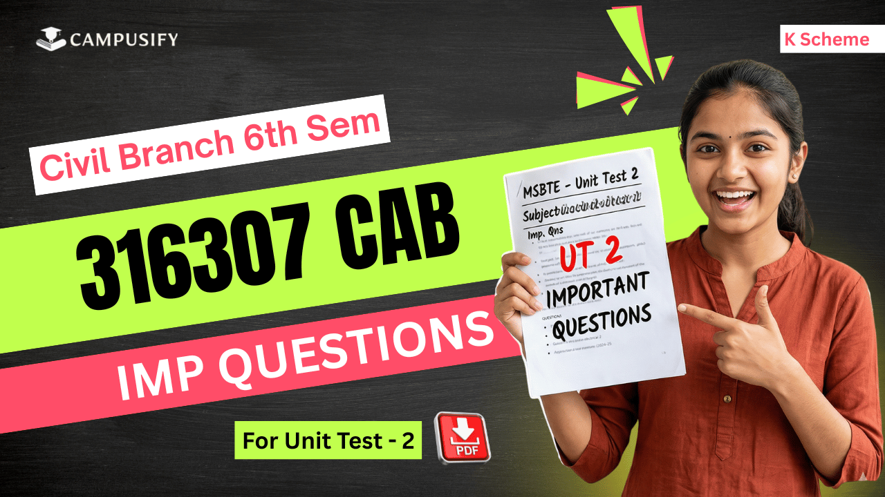 CAB Unit Test 2 IMP Questions Bank MSBTE