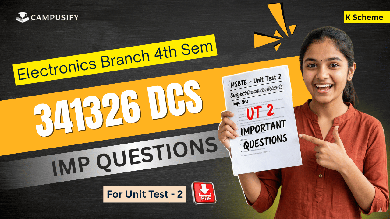 DCS Unit Test 2 IMP Questions Bank MSBTE