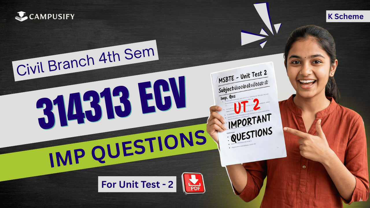 ECV Unit Test 2 IMP Questions Bank MSBTE