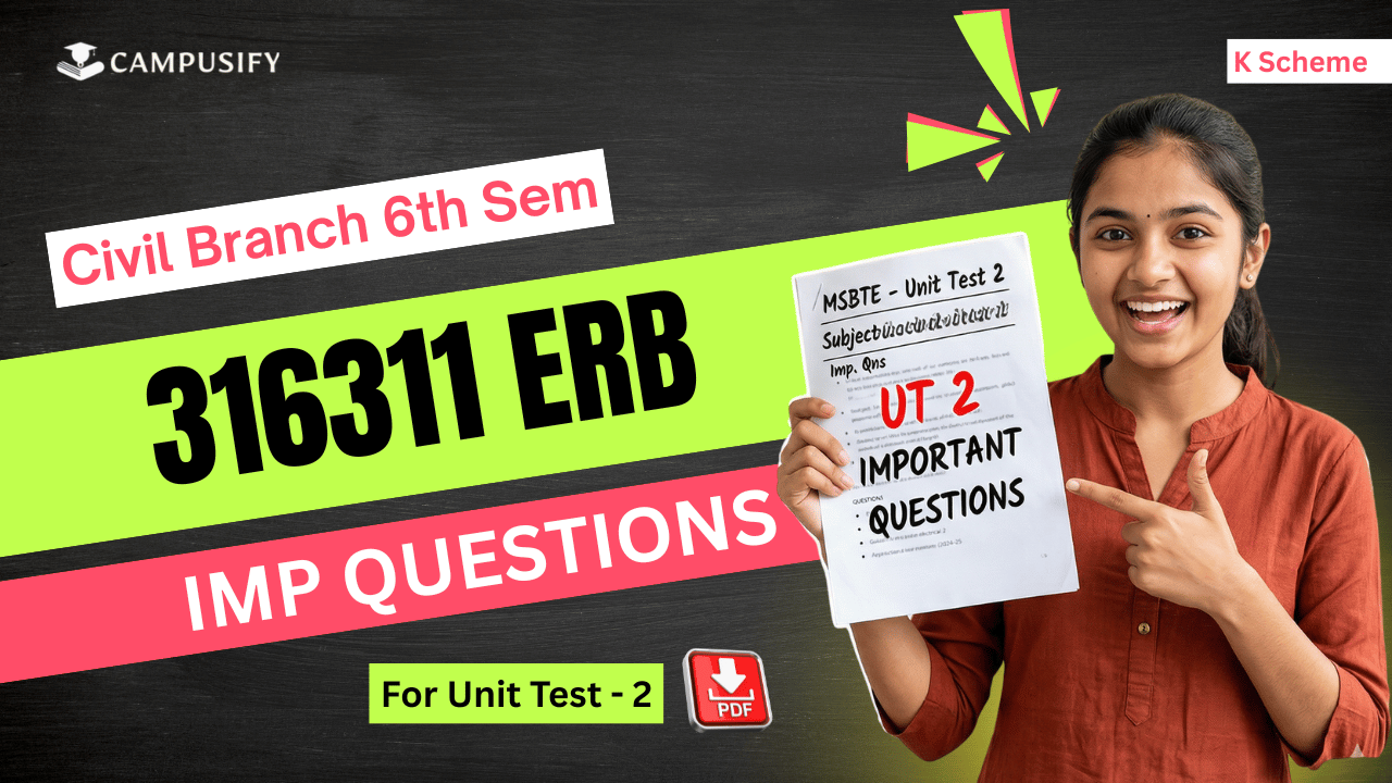 ERB Unit Test 2 IMP Questions Bank MSBTE
