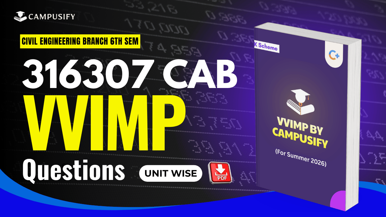 MSBTE CAB Most Important Questions 316307