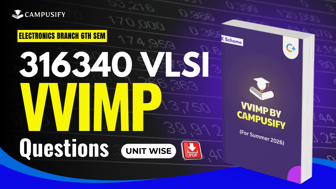 MSBTE VLS Most Important Questions 316340