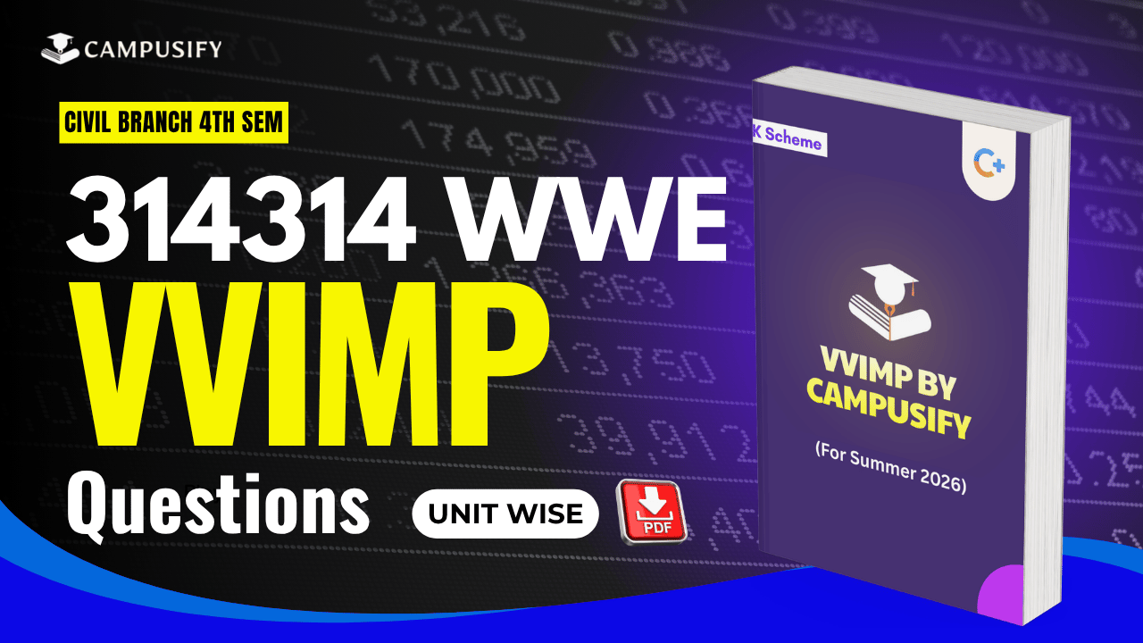 MSBTE WWE Most Important Questions 314314
