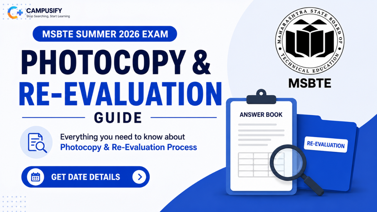 MSBTE Summer 2026 Photocopy & Re-Evaluation Guide