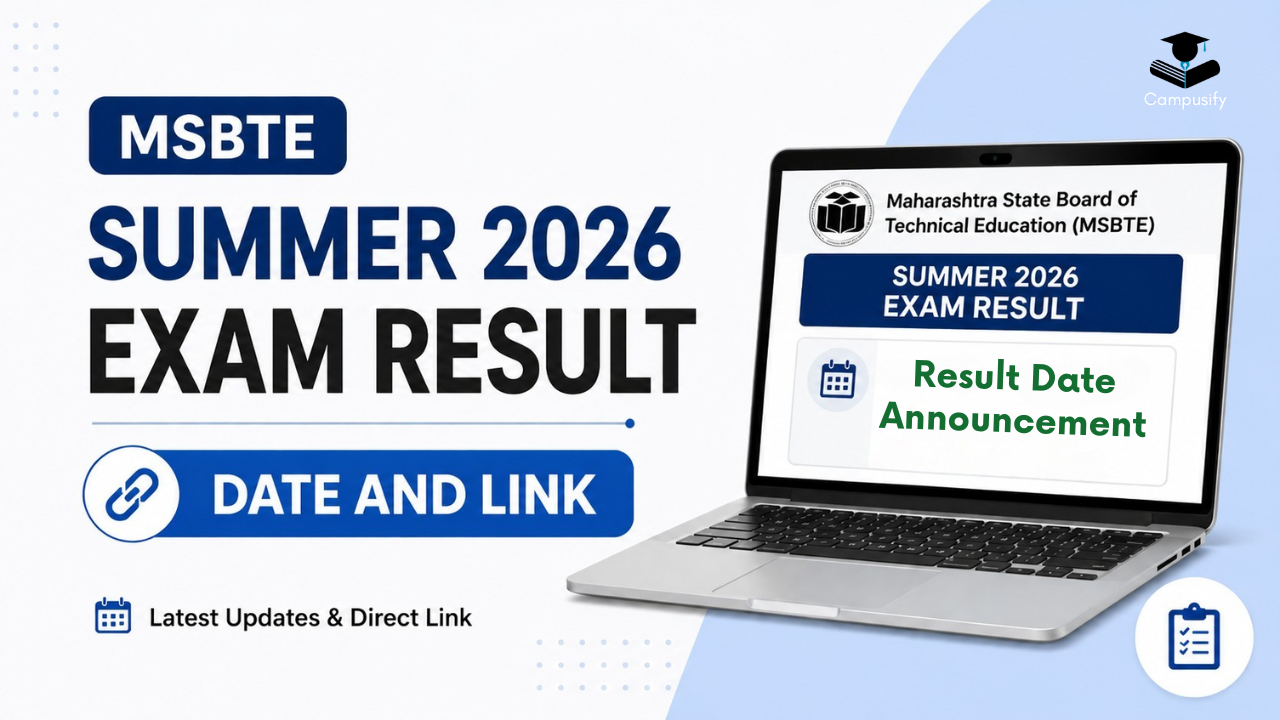 MSBTE Summer 2026 Result Date Announcement and Details